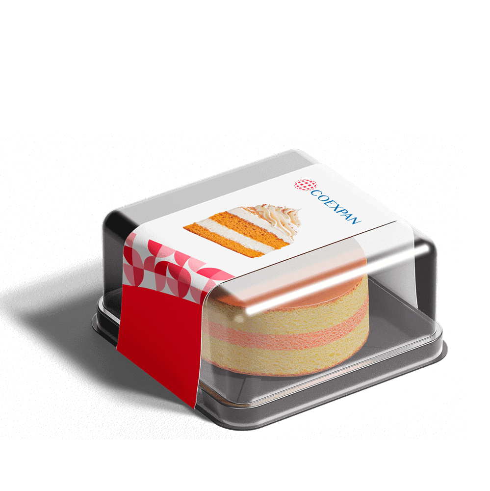 Envase transparente para pastelería y tartas COEXPAN
