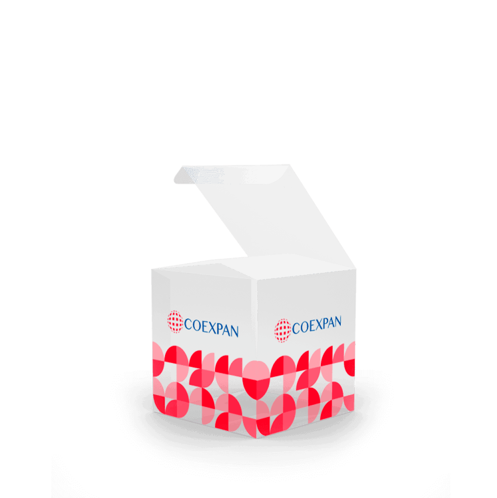 Caja transparente personalizada COEXPAN