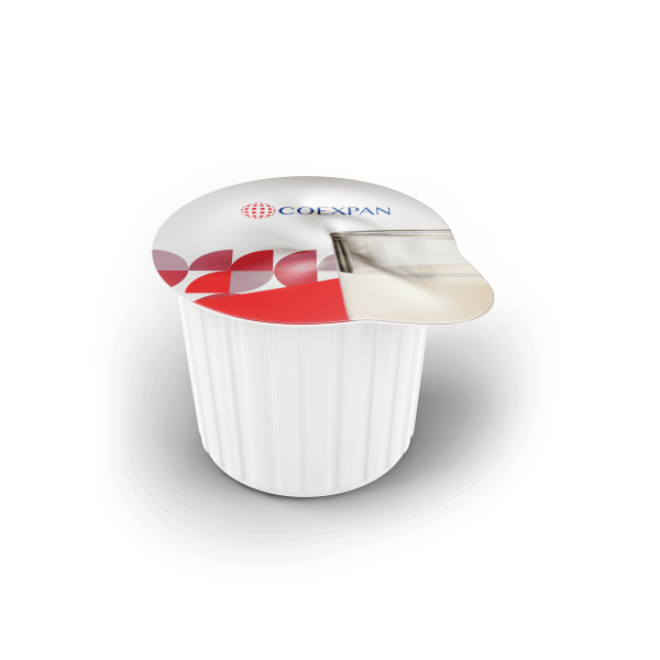 Envase monodosis leche